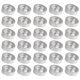 thumbnail image 5 of Copa de vela de 50 piezas Case de aluminio Té de té de té de té de té, 5 of 5