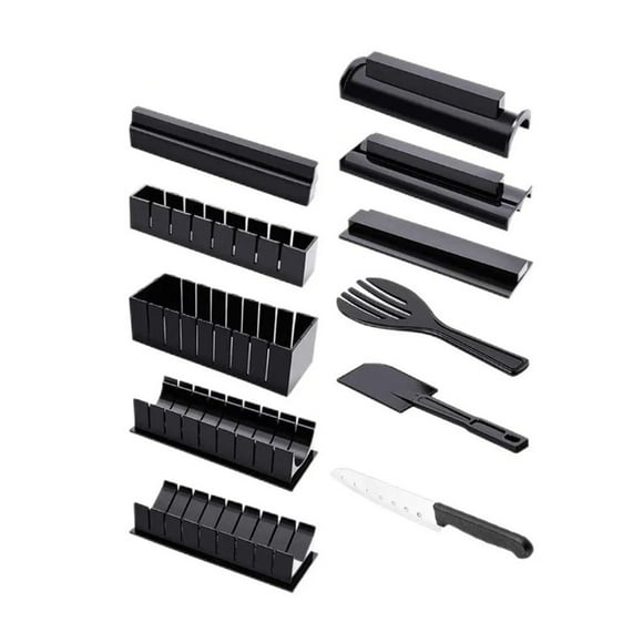 Kit Para Hacer Sushi, Molde De Plástico Para Hacer Sushi, Formas Exquisitas Con Espátula Para Entretenimiento En El Hogar