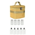 thumbnail image 4 of Frascos de especias para acampar, botella de aceite, botella de condimentos, bolsa de almacenamiento de condimentos, Caqui, 4 of 9