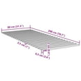 thumbnail image 2 of vidaXL Bed Slats 80x200 cm Solid Wood Pine, 2 of 5