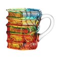 thumbnail image 4 of Taza con forma de libro pintado, accesorio, artículos novedosos, colección de regalos, regalos coloridos para bibliotecarios, aficionados a los libros S, 4 of 8