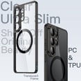 thumbnail image 3 of JETech Magnetic Slim Case for Samsung Galaxy S26 Ultra, Compatible with MagSafe, Lightweight (Black), 3 of 7