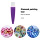thumbnail image 3 of Herramienta de pintura de diamante Wdftyju cepillo de punta cepillo de limpieza accesorios de punto de cruz, 3 of 6
