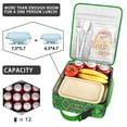 thumbnail image 4 of Dinosaur Insulated Lunch Box Student Reusable Lunch Bag Water-Resistant Lunch Tote Portable Bag Office Hiking, 4 of 6