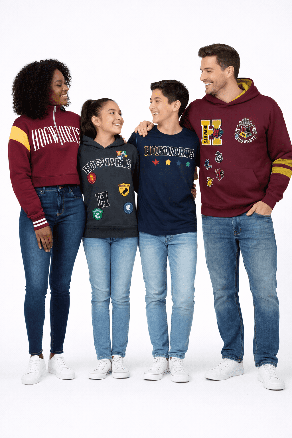 Harry Potter, Women's & Young Women's Graphic Quarter Zip Sweatshirt, Sizes XXS-2XL