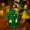 Green, variant on WEGFTDUOP Christmas Lanterns Candles LED Small Lanterns Christmas Decoration And Decoration Decorations