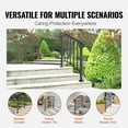 thumbnail image 5 of VEVOR Handrails for Outdoor Steps, Fit 2 or 3 Steps Outdoor Stair Railing, Picket#2 Wrought Iron Handrail, Flexible Porch Railing, Black Transitional Handrails for Concrete Steps or Wooden Stairs, 5 of 9