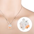 thumbnail image 1 of OULII 10Pcs Mini Cows Bulk Resin Animal Beads for Handmade Jewelry Projects and DIY Crafts Accessories, 1 of 8