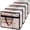A-Clear, variant on 60L Plastic Vinyl Storage Bag C-Pink For Clothes Bedding Moving