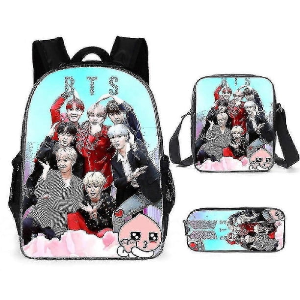Bts Boy's And Girl's Backpacks Student School Bags Travel Bags Computer Bags-13