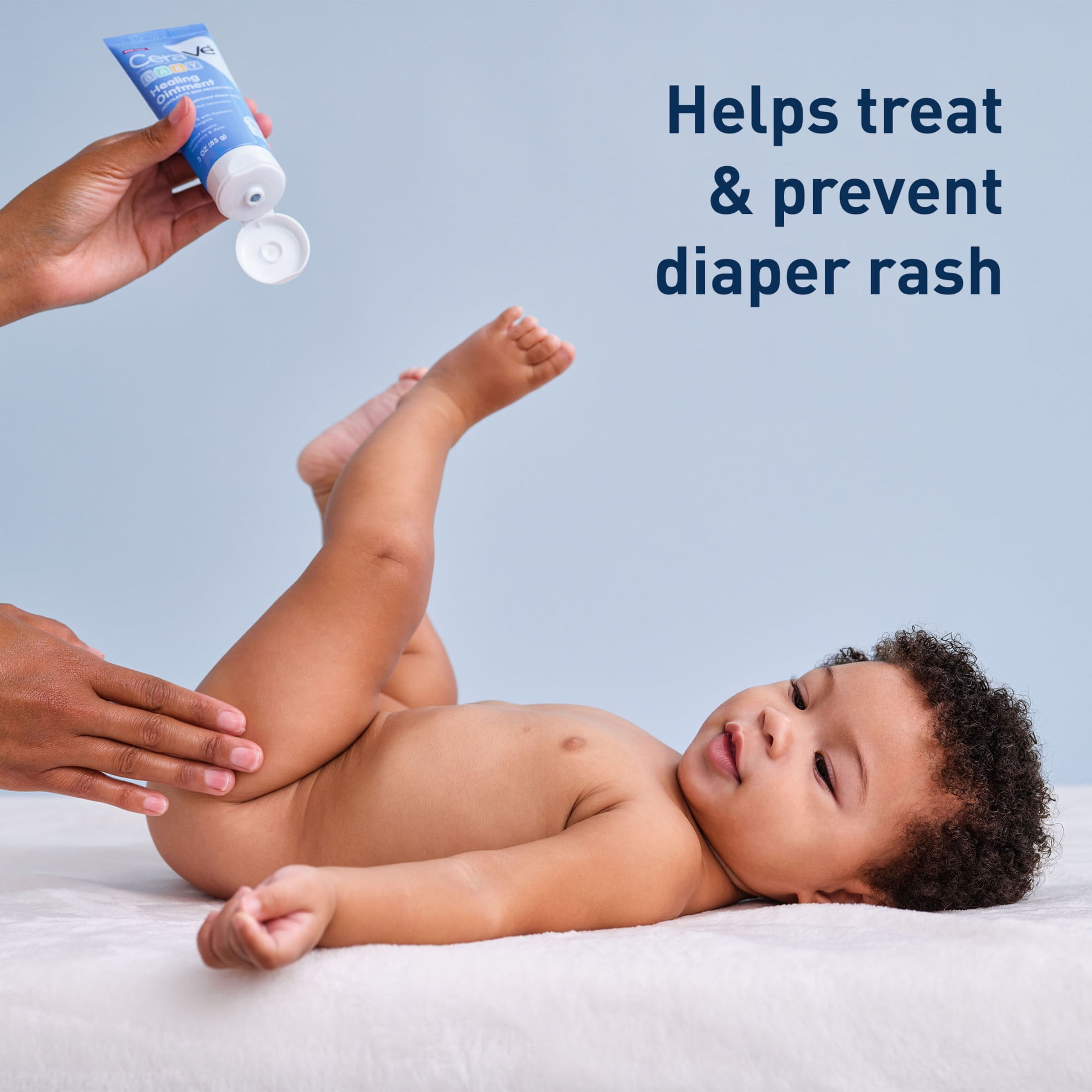 CeraVe Baby Healing Ointment for Diaper Rash & Cracked Chafed Dry Skin for Baby + Toddler 3 oz