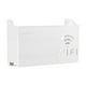 thumbnail image 2 of Caja de almacenamiento para router de pared | Instalación sin taladros | Organizador de plástico para módem wifi doméstico y cables | Opciones de color: blanco, negro, gris, rosa y azul, 2 of 6