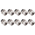 thumbnail image 1 of Male Thread Straight Through Quick Plug Connector,Externally Pneumatic Quick Plug Trachea Connector Quick Connect Air Hose Fittings Plug True Excellence, 1 of 8