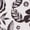 WHT-BLK, variant on Women's Printed Pattern Wide Leg Pants