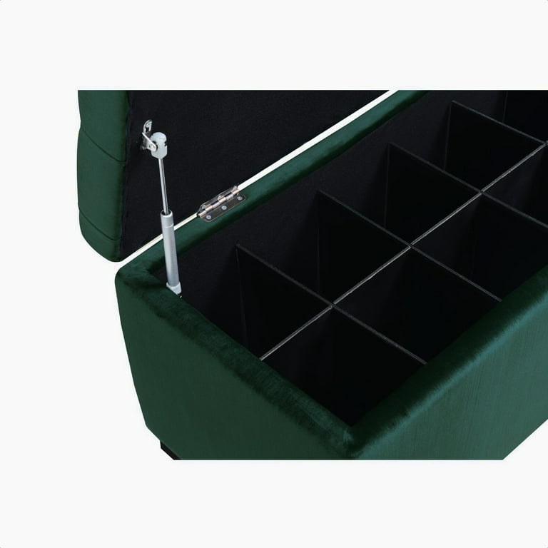 Mabel upholstered shoe storage bench deals
