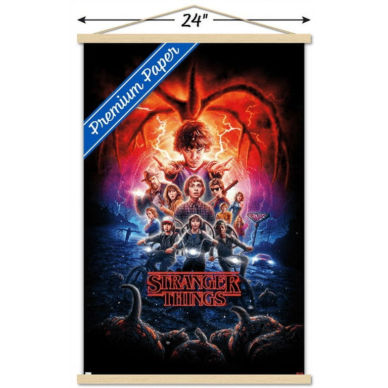 Netflixオリジナルシリーズ『STRANGER THINGS』ポスター。 Netflix Stranger Things: Season 2 - One Sheet Wall Poster with