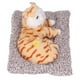 thumbnail image 1 of Simulation Cat Stuffed Cat Stuffed Animal Cat Cat Ornament Simulation Design Vivid Cute Plush Lying Cat With Activated Carbon For Car Home DecorationYellow Print ANGGREK Descripción de la referencia, 1 of 5