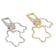 thumbnail image 4 of Binder Clips, Small Binder Clips Gold Silver Hollowed Durable Metal  For Home, 4 of 8