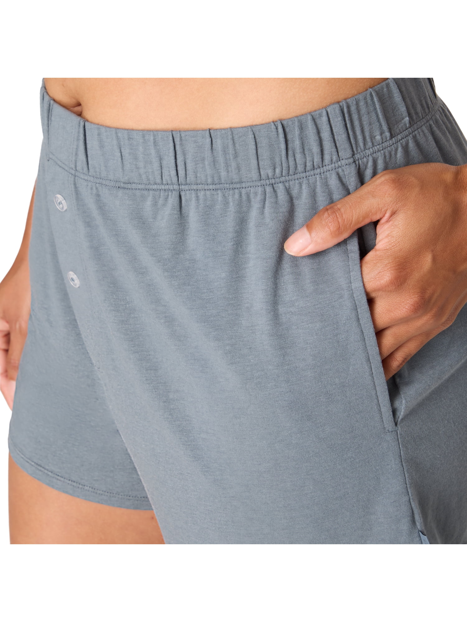 Hanes Originals Women's SuperSoft Comfywear Jersey Sleep Shorts, Sizes S to 2X