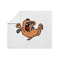 thumbnail image 3 of CafePress - TIRED OR MAD DOG Throw Blanket - Soft Fleece Throw Blanket, 50"x60" for All Ages, 3 of 4