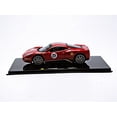 thumbnail image 3 of Hotwheels Roues Chaudes Ferrari 458 Italia Challenge 5 Rouge Édition Élite 1/43 Modèle de Voiture Moulée sous Pression, 3 of 5