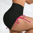 thumbnail image 2 of Booty Shorts for Women Sexy, Sports Shorts for Women,Women's High Waist Shaping Running Yoga Shorts for Comfort and Performance Ideal for Fitness Gym Sports and Casual Wear, 2 of 3
