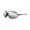 Silver Mirror Lens, variant on Crossfire 9233 Sniper Safety Glasses Silver Mirror Lens - Shiny Black - Crystal Burgundy Red Frame