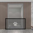 thumbnail image 4 of Pet Dog Gate for Stairs Folding Dog Barrier Safety Stair Mesh Gates Suitable for Indoor House Use Qhzl A-G, 4 of 5
