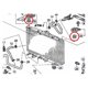 thumbnail image 2 of Conjunto de radiador de 2 uds, ajuste negro para Honda Accord Civic 74173-sj4-000 Afortunado Sencillez, 2 of 5