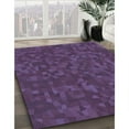 thumbnail image 2 of Ahgly Company Indoor Rectangle Patterned Plum Purple Area Rugs, 7' x 10', 2 of 6