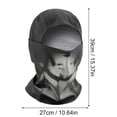 thumbnail image 3 of Lttoisl Unisex Heat Reactive Balaclava Ski Mask, Temperature Sensitive Color Change Full Head Wrap for Cold Weather Cycling, Hiking & Motorcycle Riding, Unique Gift for Men & Women, 3 of 8
