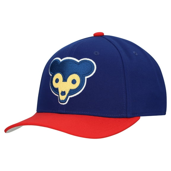 Unisex-Mitchell & Ness  Navy Chicago Cubs Basic Coop Pro Adjustable Hat