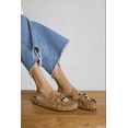 thumbnail image 6 of No Boundaries Women's Fringe Slip On Moccasin, 6 of 9