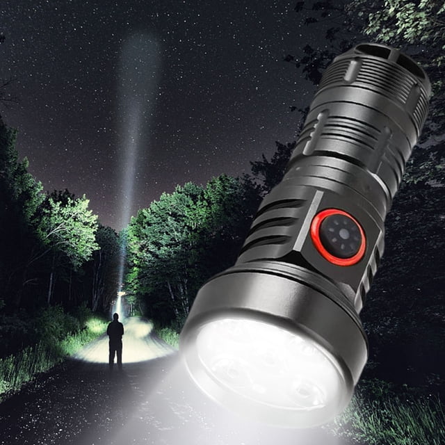 Xihbxyly Linterna de Llavero Recargable, Diseño Compacto, 5 Modos de Iluminación, Resistente a La Intemperie, Ideal para Actividades Al Aire Libre, Uso En Emergencias, Batería de Larga Duración, Fáci