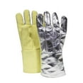 thumbnail image 2 of NATIONAL SAFETY APPAREL G51TCNL14 Thermobest Glove with Back, Large, Aluminized Back/Yellow Front, 2 of 4