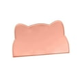 thumbnail image 2 of Dog Cat Feeding Mat Waterproof Foldable Placemat Washable Dog Cat Bowl Mat Pink, 2 of 10