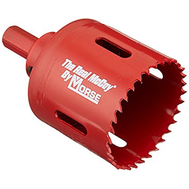 M.K. MORSE TA34 21/8" HOLE SAW W/BUILTIN ARBOR