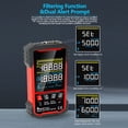 thumbnail image 3 of TOOLTOP 3.2-Inch Battery Internal Resistance Tester with Kelvin 4-Wire Measurement, Auto Calibration, Dual Alerts, and Type-C Port | IR500 Model, 1250mAh Battery, TN Screen, 8-Hour Runtime, 3 of 7
