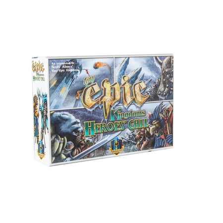 Tiny Epic Kingdoms:Heroes Call Expansion Board Game: A Small Box 4x Fantasy Game of (Best 4x Strategy Games)