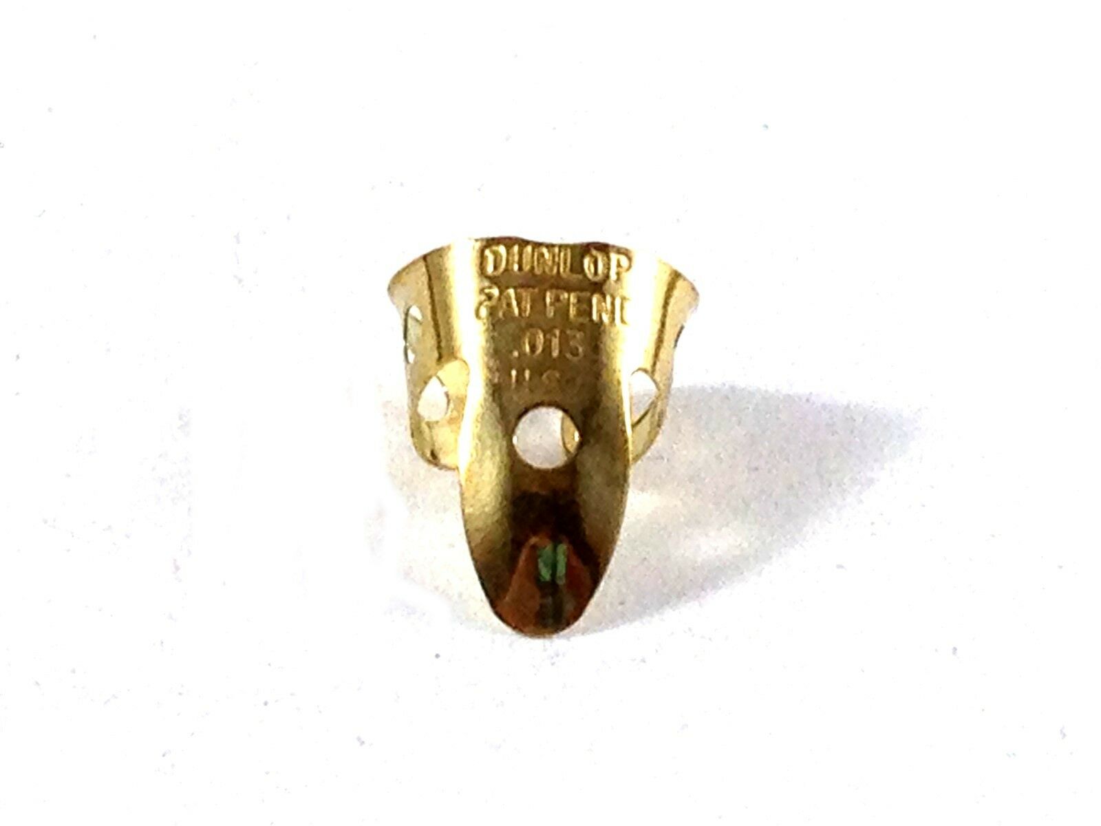 Dunlop Brass Mini (small) Metal Finger Picks  .013  371R013  20 Picks