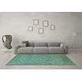 thumbnail image 3 of Ahgly Company Indoor Rectangle Oriental Light Blue Industrial Area Rugs, 5' x 8', 3 of 4