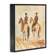 thumbnail image 2 of Stupell Industries Southwestern Western Watercolor Cowboys Left Black Framed Giclee Art, 12 x 12, by Petals Prints Design, 2 of 7