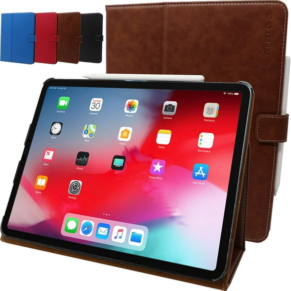 Snugg iPad Mini 6 Leather Case (2021 6th Generation) - Flip Stand Protective Cover for iPad Mini 6 Case Leather -