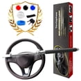 thumbnail image 1 of Tevlaphee Steering Wheel Lock for Cars,Wheel Lock,Vehicle Anti-Theft Lock,Adjustable Length Clamp Double Hook Universal Fit Emergency Hamme, 1 of 6