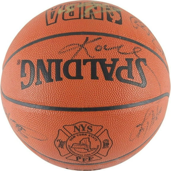 Kobe Bryant 2001 Los Angeles Lakers NBA Champs Team Signed 9/11 Basketball JSA