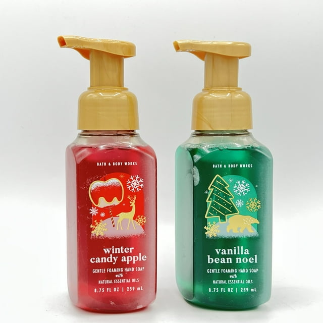 Bath & Body Works Winter Candy Apple & Vanilla Bean Noel 8.75oz Gentle