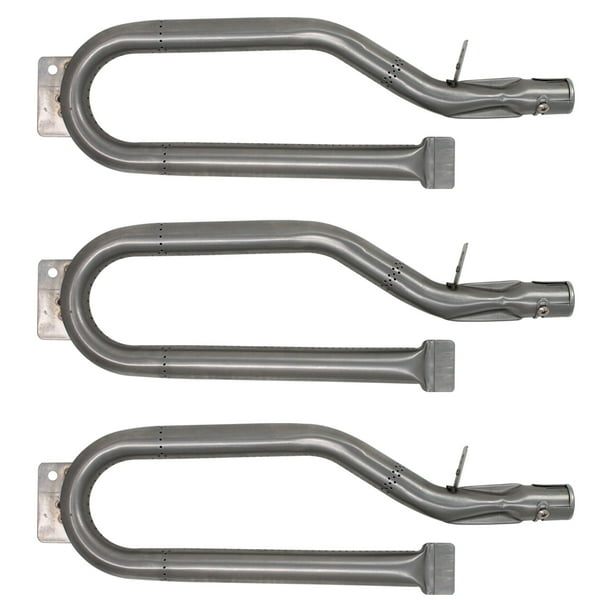 3Pack BBQ Gas Grill Tube Burner Replacement Parts for Outdoor Gourmet