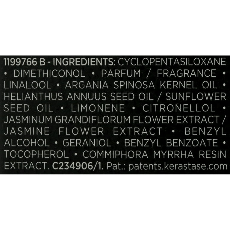 4本　Kérastase Chronologiste ヘアオイル 100ml Kerastase Chronologiste Perfume Hair Oil, Intense Nutrition