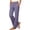 Purple, variant on Dagugfen Golf Pants for Women Straight Leg Full Length Elastic High Waisted Sports Casual Pants with Pockets(XL,Purple)