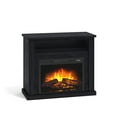 Mainstays Media Fireplace Console for TVs up to 42", Black